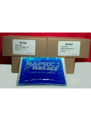 Gel Pack (Rapid Relief): Large (5 x 12) - 24/case - The First Aid