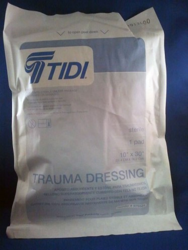 Trauma Dressing, 25.4 x 76.2 cm (10" x 30"), Sterile