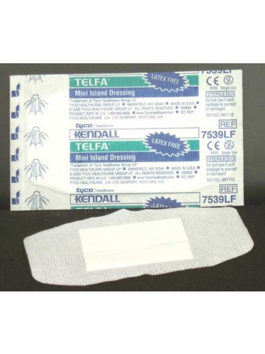 Gauze Pads (sterile): Non-Adherent Island Dressing