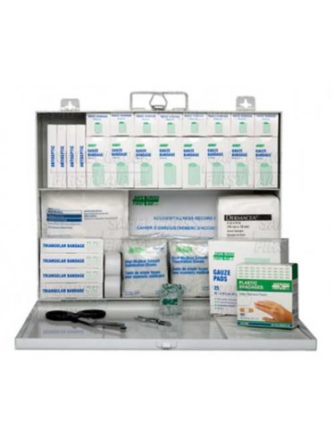 Federal (Type C) First Aid Kit, Unitized - #2 Metal Cabinet