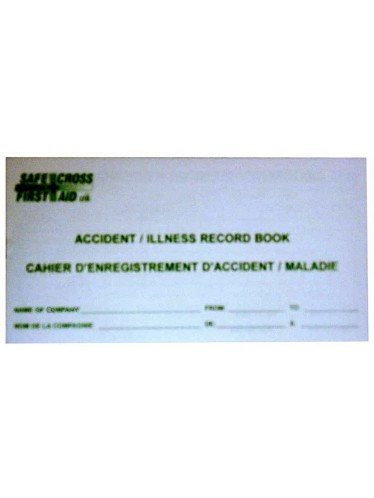 Accident Record Book - 50 Entries (Kit size)