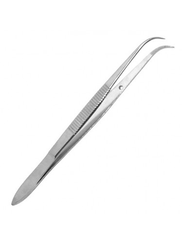 4.5" Curved Needle Nose Tweezer 