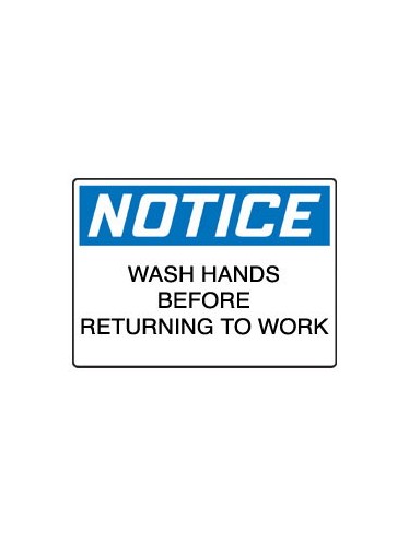 Sign: NOTICE