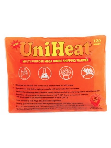 Uniheat 120 Hr Shipping Warmer Heat Pack