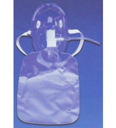 Oxygen Mask with Tubing & Bag