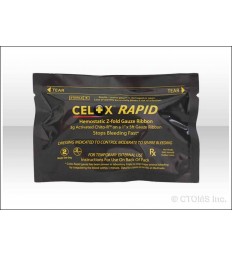 Celox™ RAPID Hemostatic Ribbon Gauze