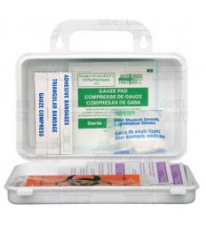 New Brunswick personal First Aid kit (10 unit plastic box)