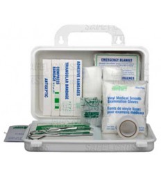 Federal (Type A) First Aid Kit, Unitized - 10 unit plastic box