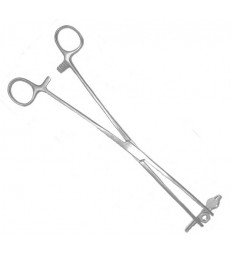 10" Straight, Bozeman Hemostatic Forceps 