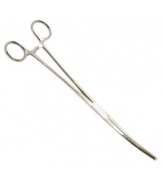 10" Curved, Bozeman Hemostatic Forceps