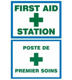 SIGN - "First Aid Station"