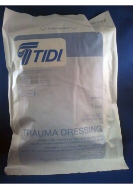 Trauma Dressing, 25.4 x 76.2 cm (10" x 30"), Sterile