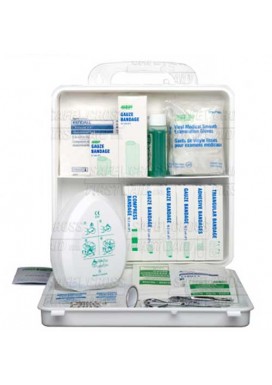 Saskatchewan Regulation First Aid Kit, 24 unit Plastic