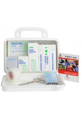 Quebec Sec. 5 Regulation First Aid Kit, 10 unit plastic