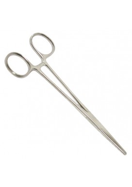 6" Straight "Kelly" Hemostatic Forceps