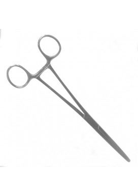 8" Straight Hemostatic Forceps