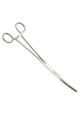 10" Curved, Bozeman Hemostatic Forceps