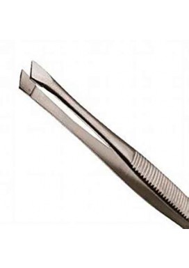  Tweezer, Eyebrow - 3" Slant, Chrome