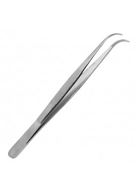 6" Curved Needle Nose Tweezer