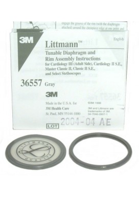 Stethoscope Parts: Master Cardiology Tunable Diaphragm and Rim Assembly