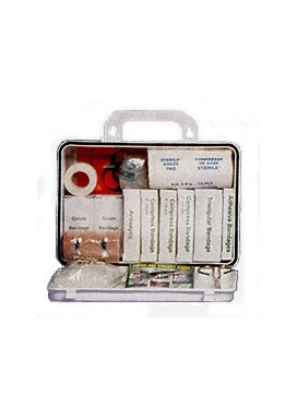 Alberta Regulation First Aid Kit - 16 unit Plastic