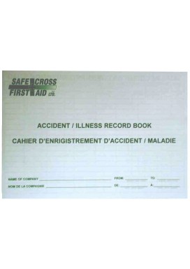 Accident Record Book, Large - 342 Entries