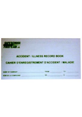 Accident Record Book - 50 Entries (Kit size)