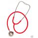 Dual head stethoscope (red)